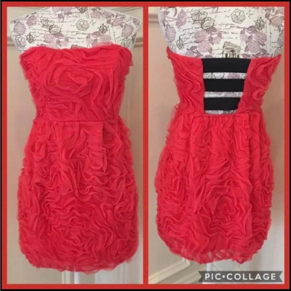 Rosette juniors Homecoming dress